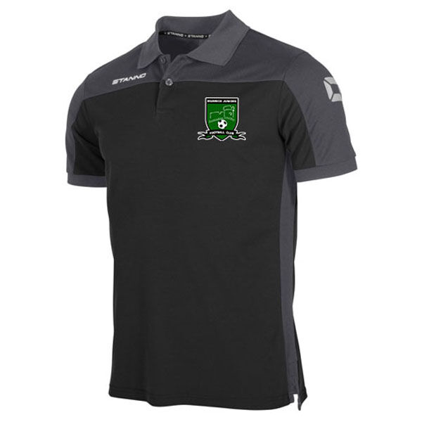Warwick Juniors Pride Polo Shirt Black/Grey Thumbnail